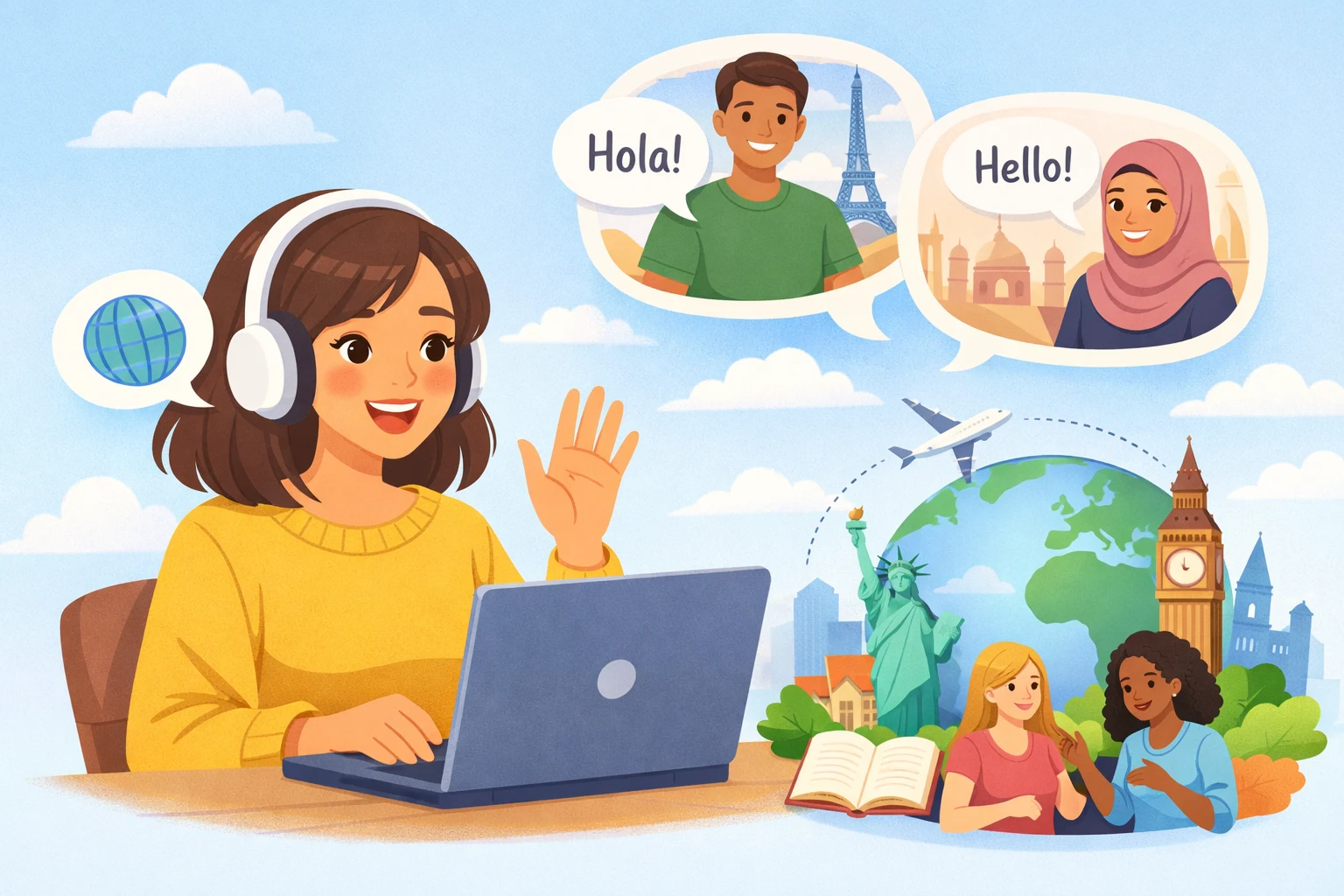 How to Learn Languages Faster by Talking Worldwide